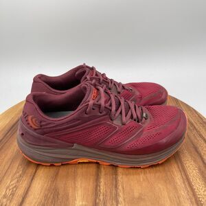 Topo Athletic Ultraventure 2 Shoes Womens Size 9 Red Trail Running Hiking